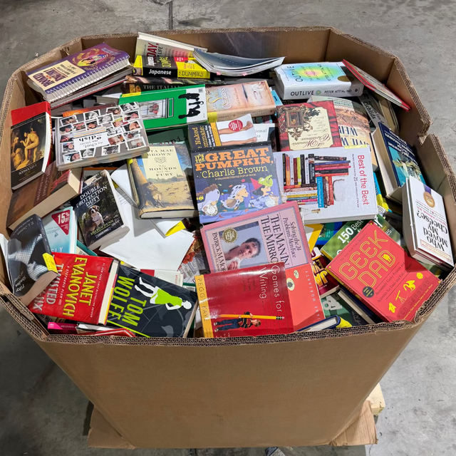 Sorted Book Pallet